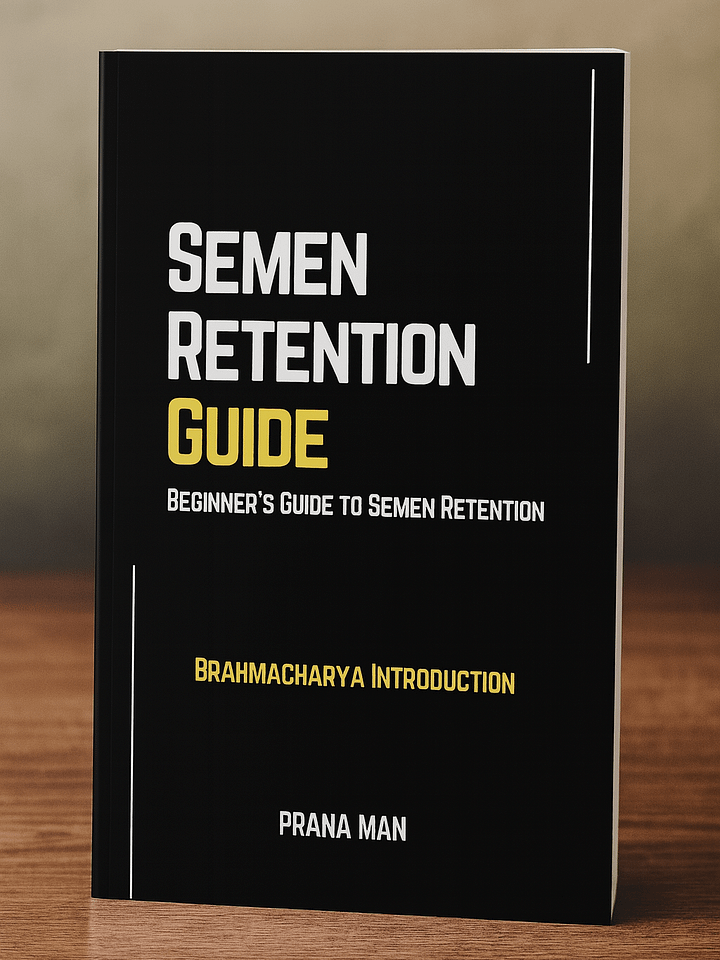 Semen Retention Guide — Beginner's Guide to Semen Retention — Brahmacharya Introduction product image (1)