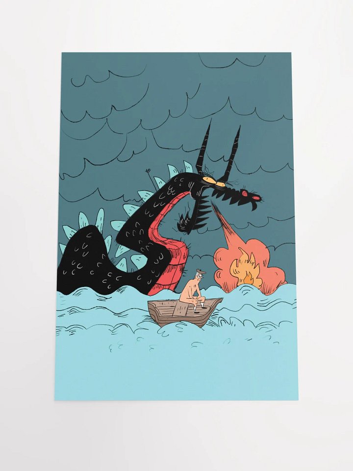 poster- the naked sailor who doesn't care anymore product image (1)