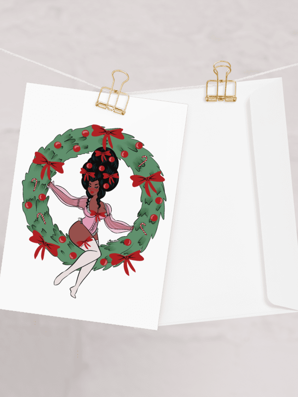 Christmas Wreath - Christmas Greeting Card product image (2)