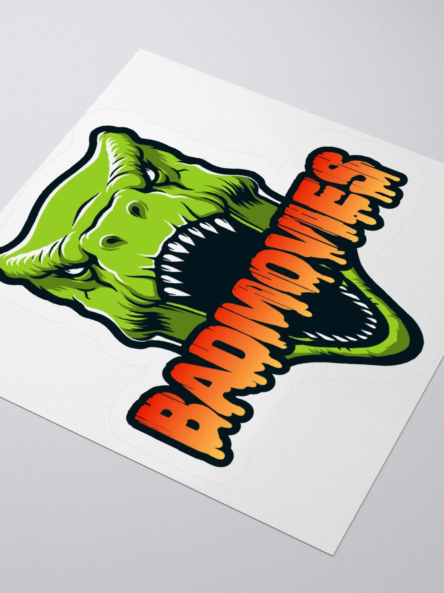 Melting T-Rex Kiss Cut Stickers product image (8)