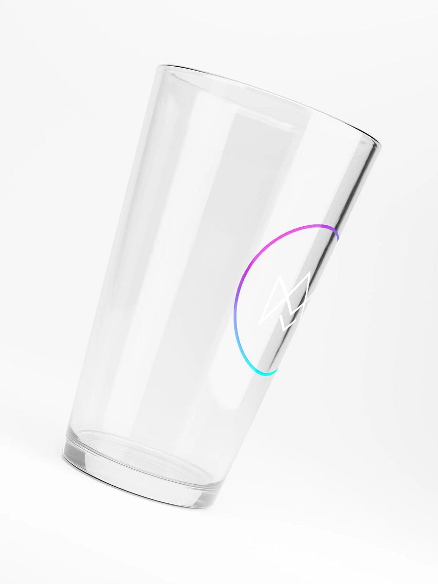 MayLouuu Logo Pint Glass (white) product image (6)