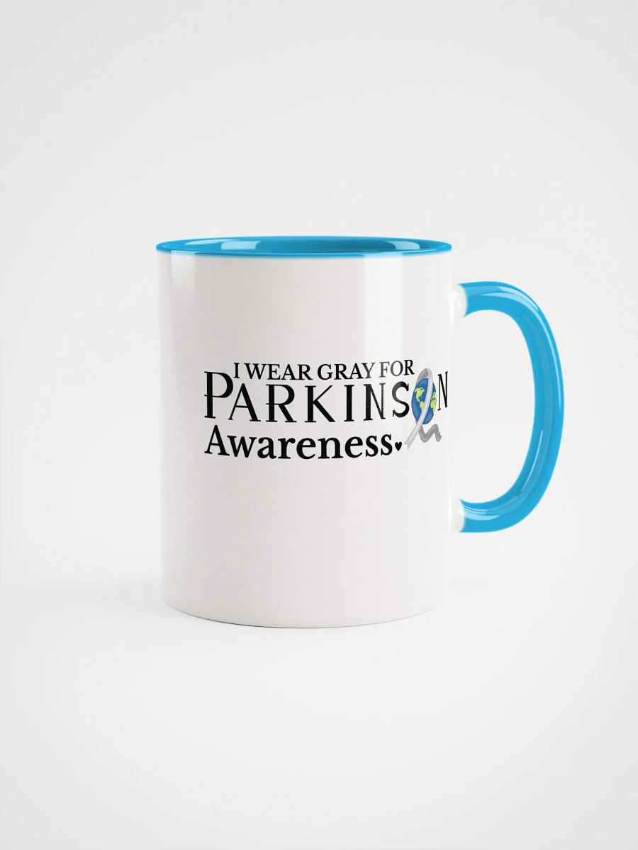 I Wear Gray For Parkinson`s Awareness, Ceramic Mug product image (1)
