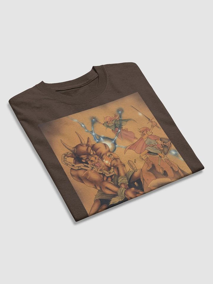 Shining in the Darkness: Minotaur Battle T-Shirt product image (2)