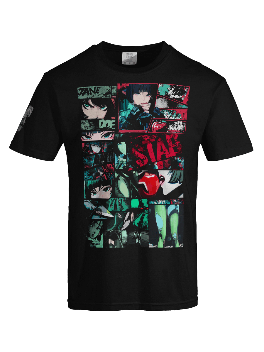 Unisex T-Shirt Jane Doe "STAB!" Design T-Shirt Zenless Zone Zero product image (32)