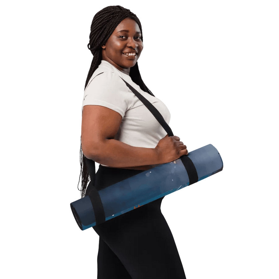 Nature's Waltz Yoga Mat product image (10)