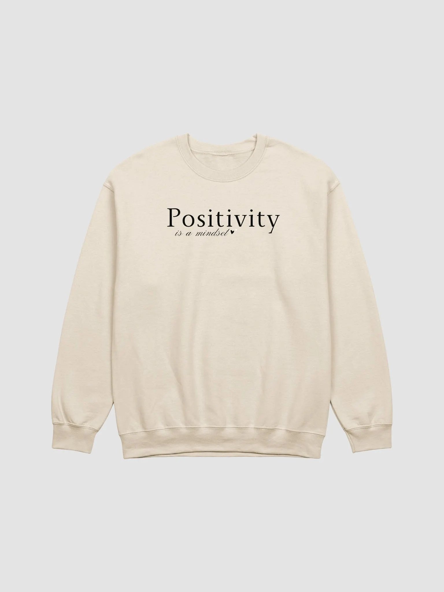Positive Mindset Gildan Crewneck Sweatshirt. product image (3)