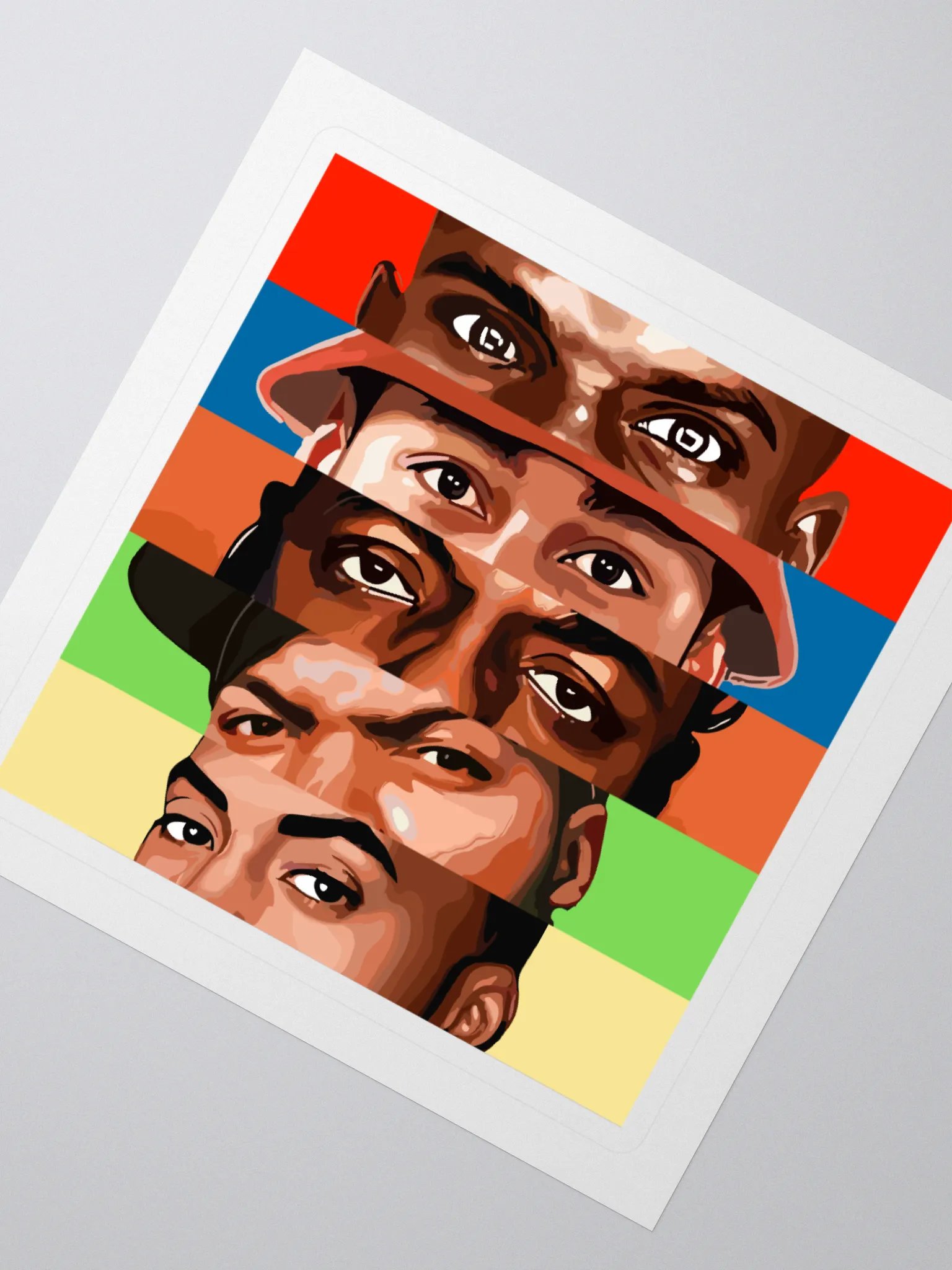 Legendary Faces Sticker product image (2)