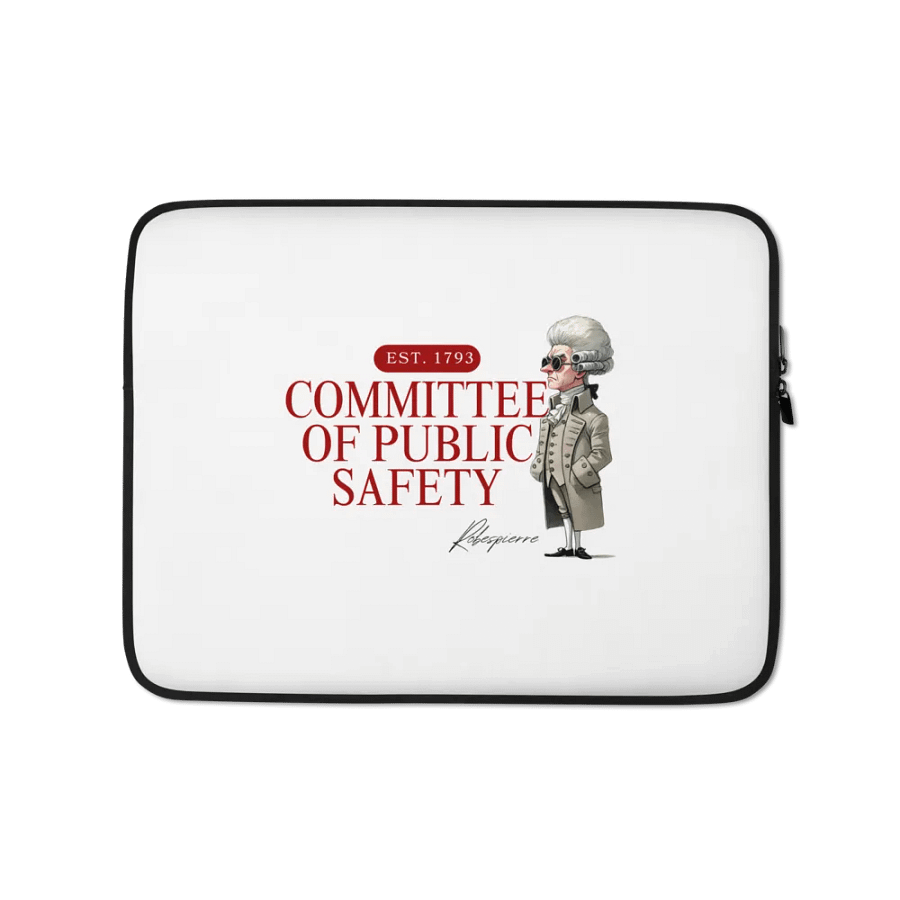 Maximilien Robespierre Laptop cover product image (1)