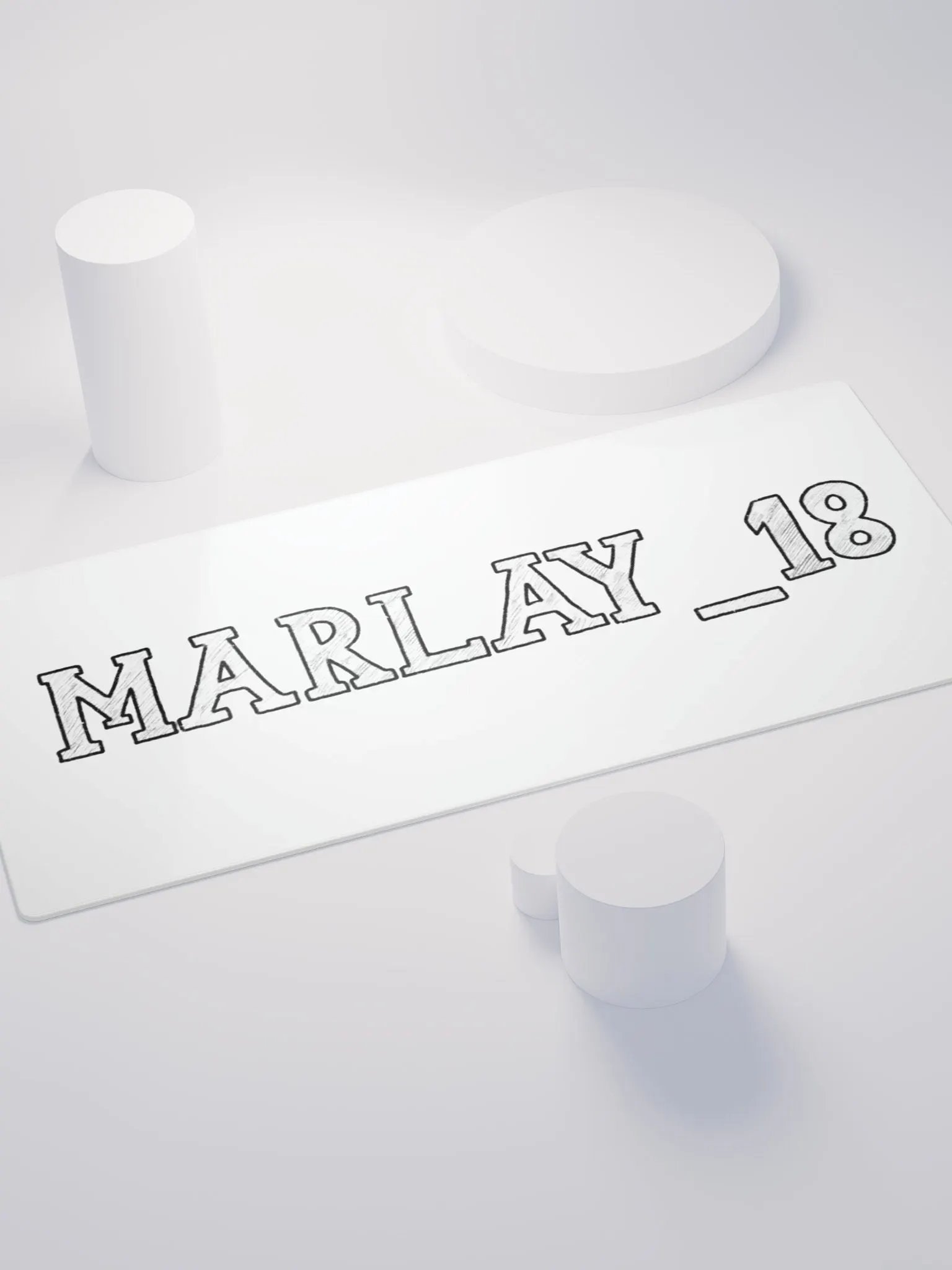 Gamer Tag Mouse Pad product image (4)