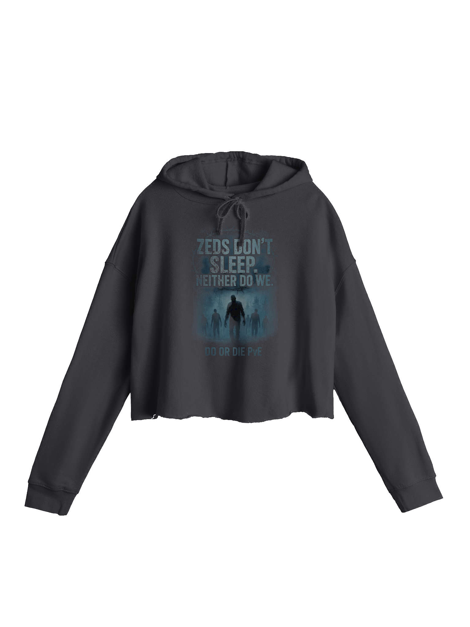 ZEDS DON'T SLEEP Cropped Hoodie product image (6)