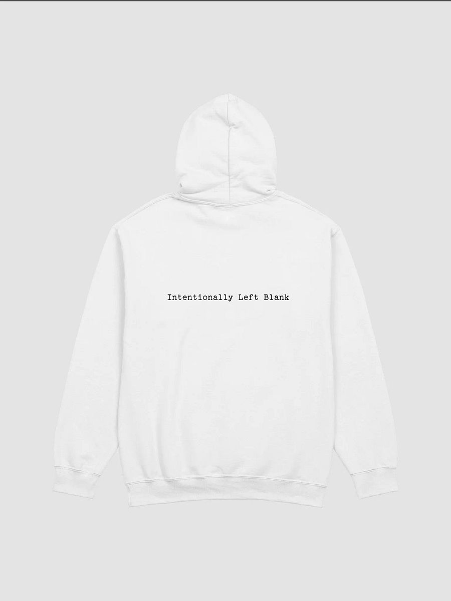 Intentionally Left Blank Printed Classic Pullover Hoodie product image (5)