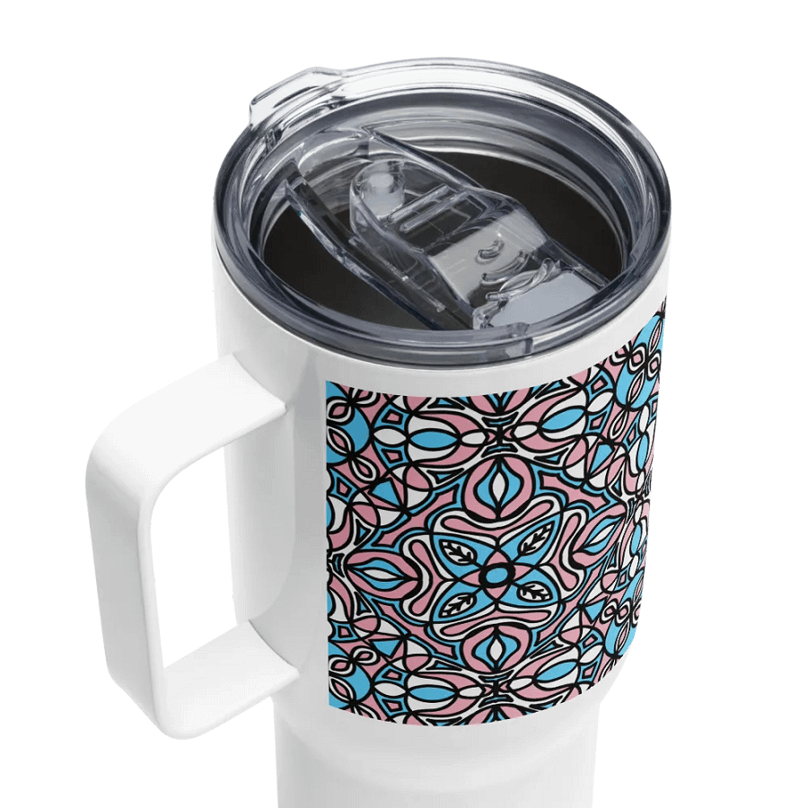 Trans Abstract - Travel Mug product image (3)