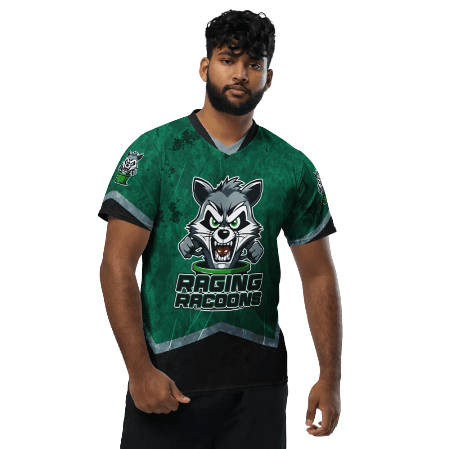 Raging Racoons Official Sportsball Jersey (Dumpster Edition) product image (1)