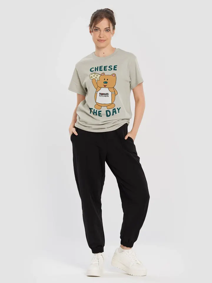 Cheese the Day Cartoon T-shirt product image (2)