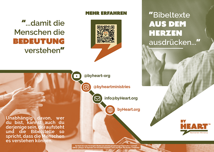 By Heart Brochure - German product image (1)