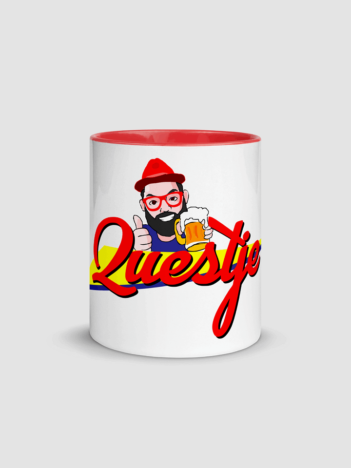 Questje Ceramic Mug Cheers with Color Inside product image (1)