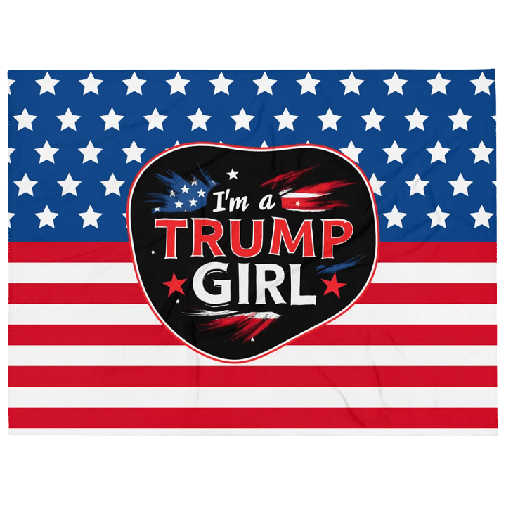 Throw Blanket: Trump Girl product image (2)