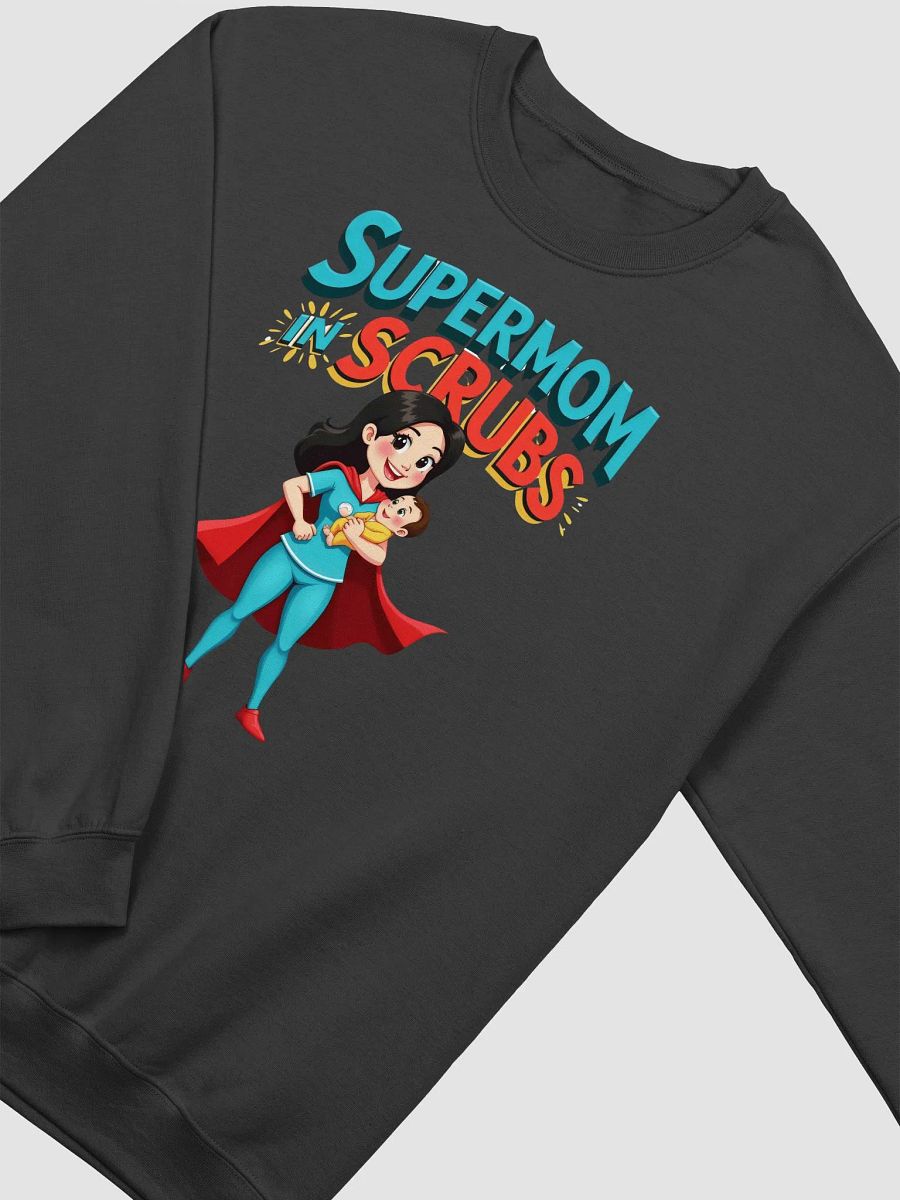 Super Mom in Scrubs Crewneck Sweatshirt product image (18)