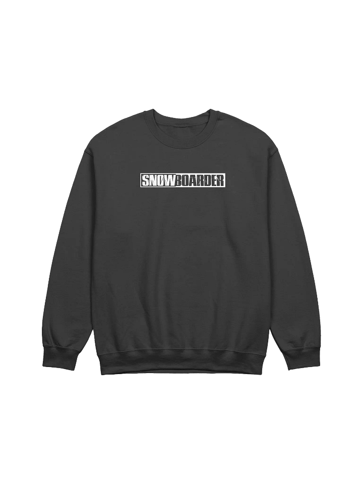 Snowboarder Lockup Logo | Crewneck Sweatshirt product image (4)