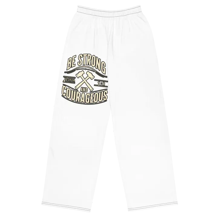 Be Strong and Courageous Wide-Leg Pants product image (1)