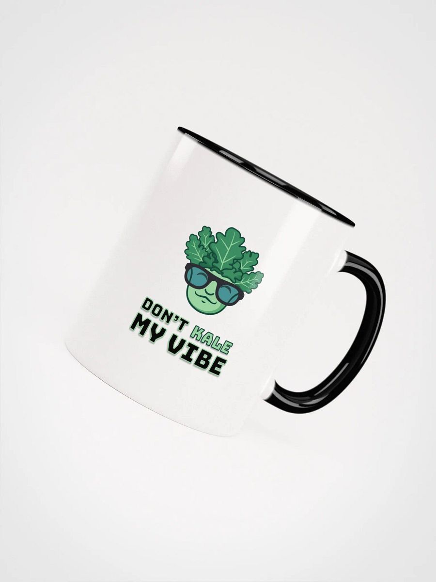 Don't Kale my Vibe (text) Mug product image (16)