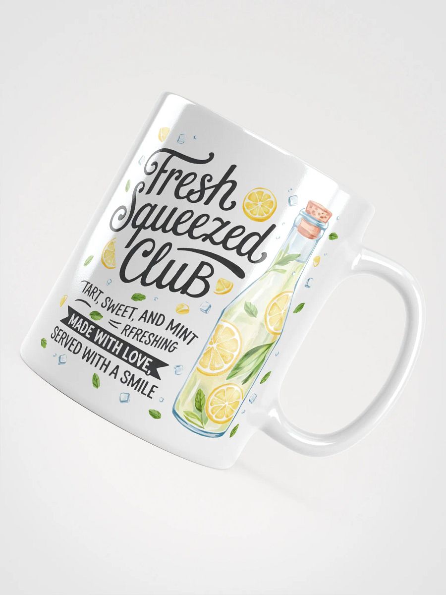 Fresh Squeezed Club White Glossy Mug product image (10)