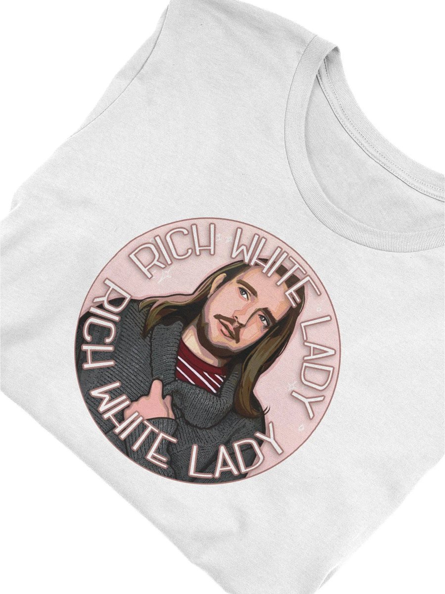 Rich White Lady Portrait T-Shirt product image (3)