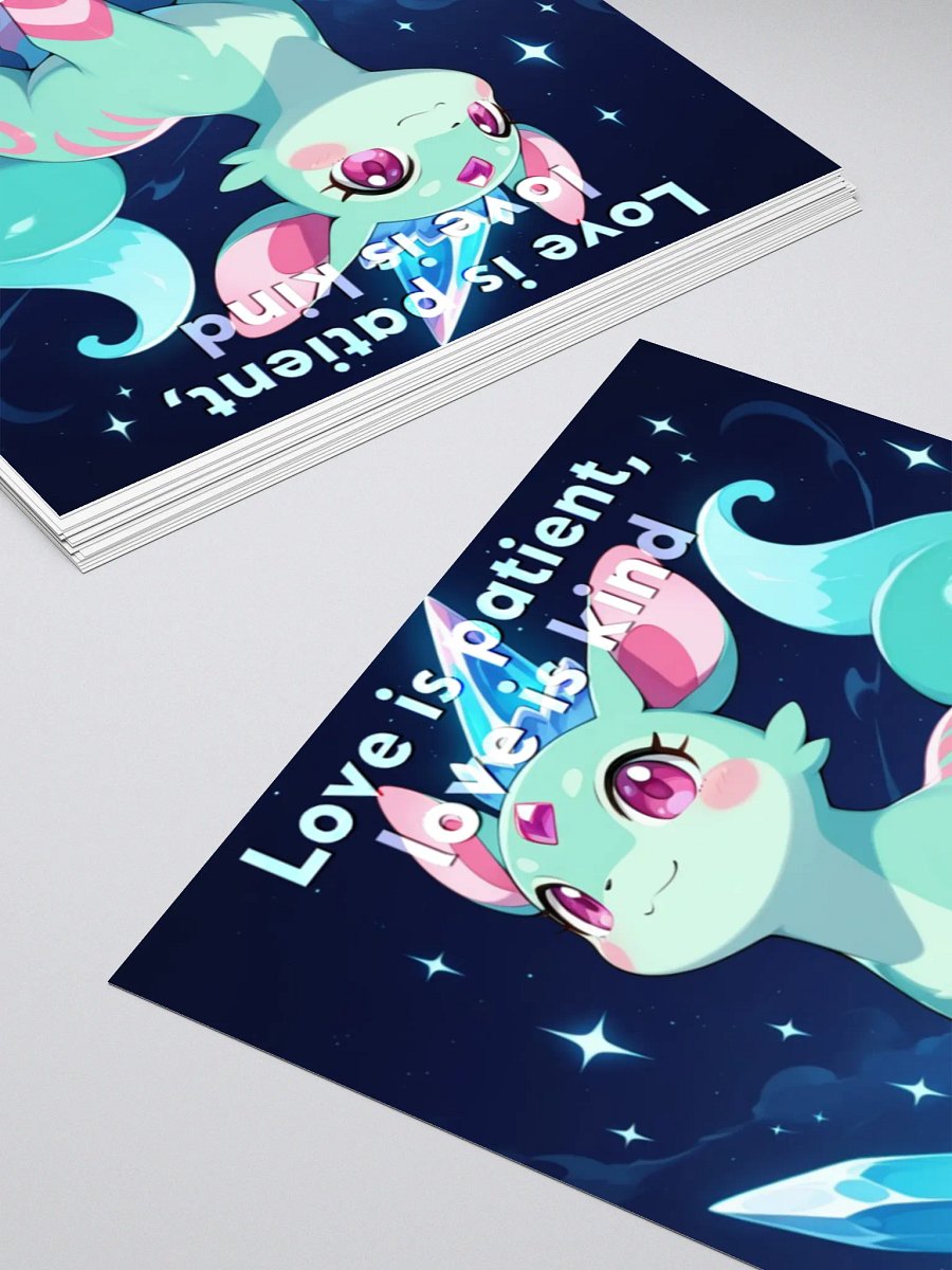 Bible Cuties Mary - Love is Patient Love is Kind Sticker product image (7)