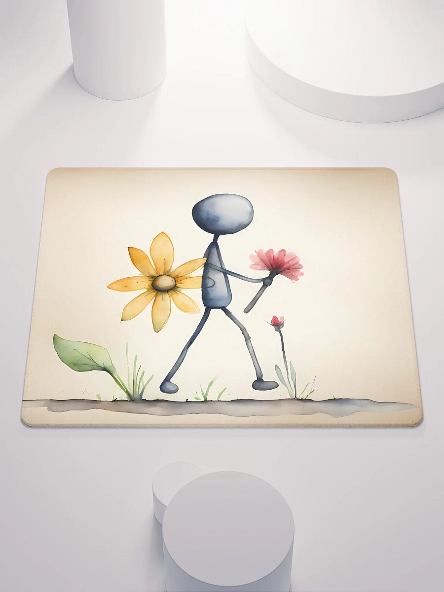 Self-Portrait on a Good Day, Gaming Mouse Pad, 2 Sizes product image (1)