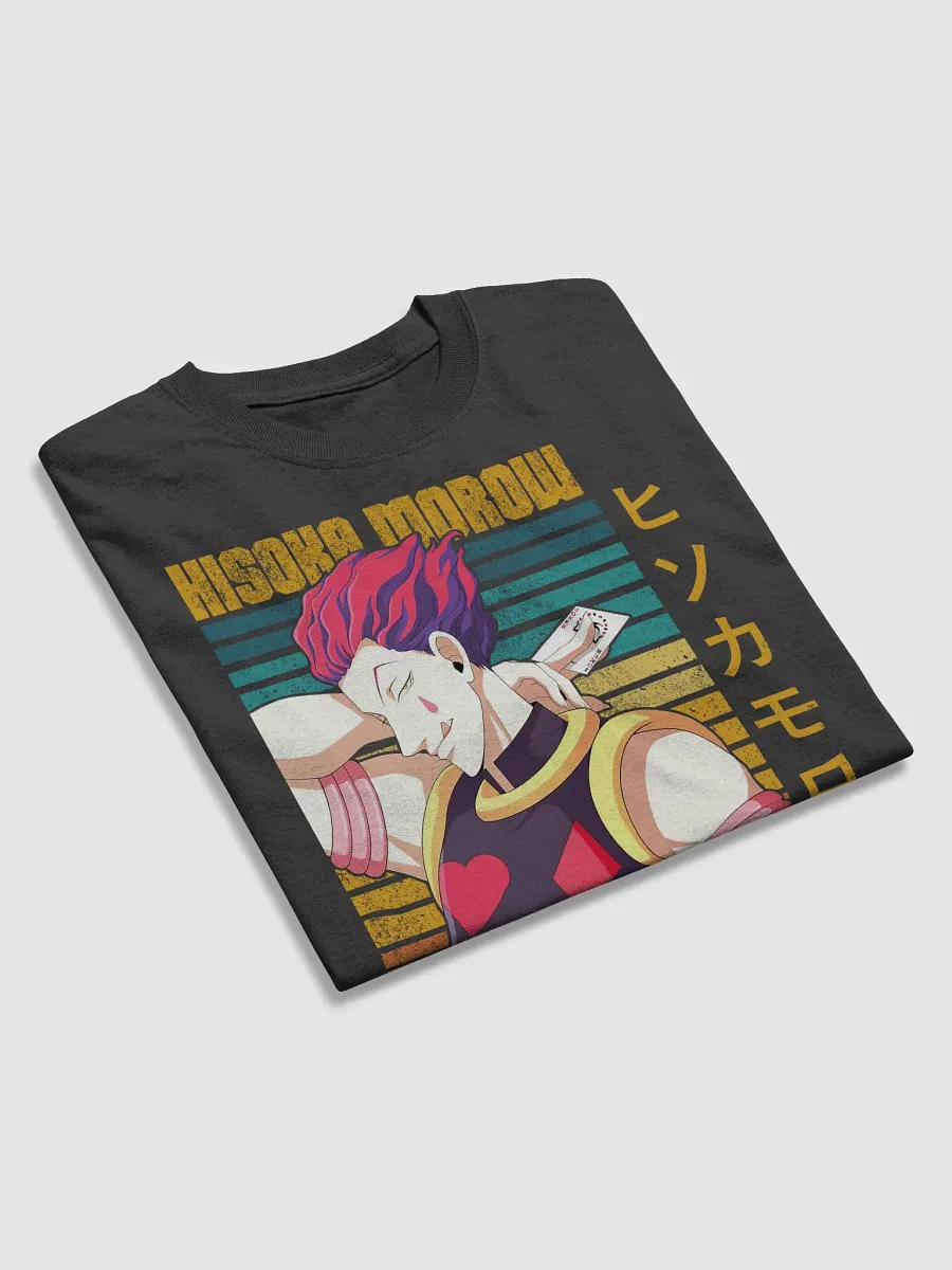 Hunter x Hunter Hisoka Morow Retro Style T-Shirt – Gildan Heavyweight product image (3)
