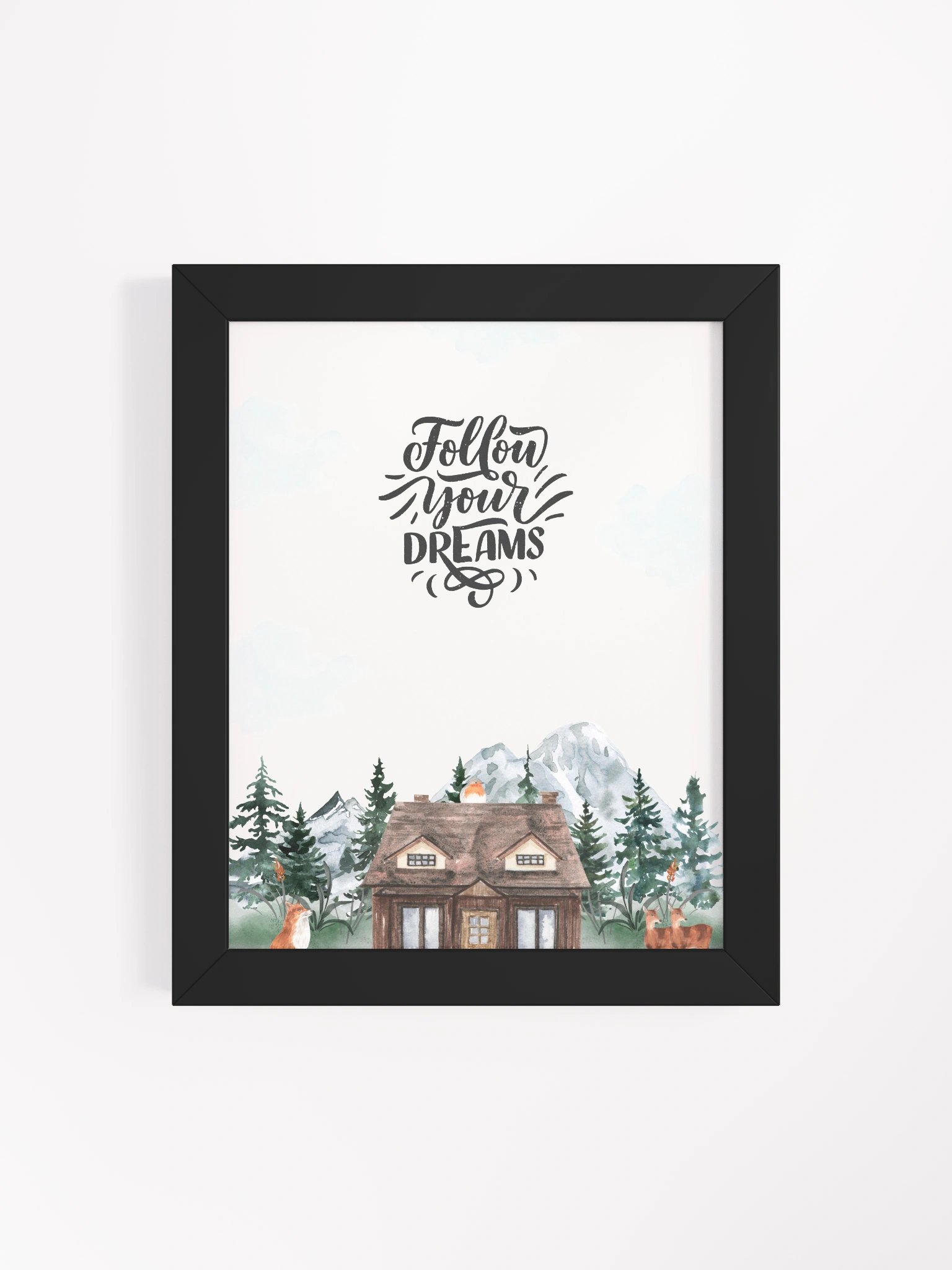 Follow Your Dreams Framed Poster product image (4)