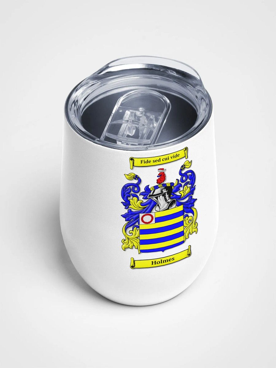Holmes Family Crest - Wine Tumbler product image (4)