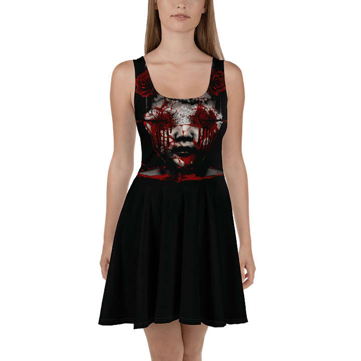 Blood Rose Macabre Skater Dress product image (2)