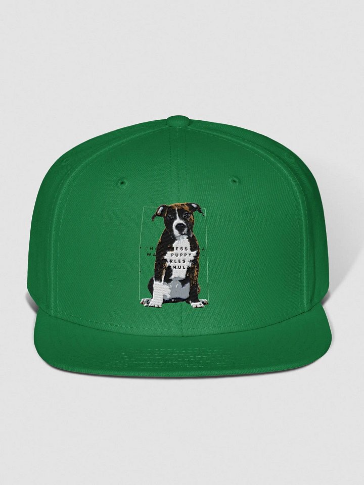Pit Bull Dog Green Cap product image (1)