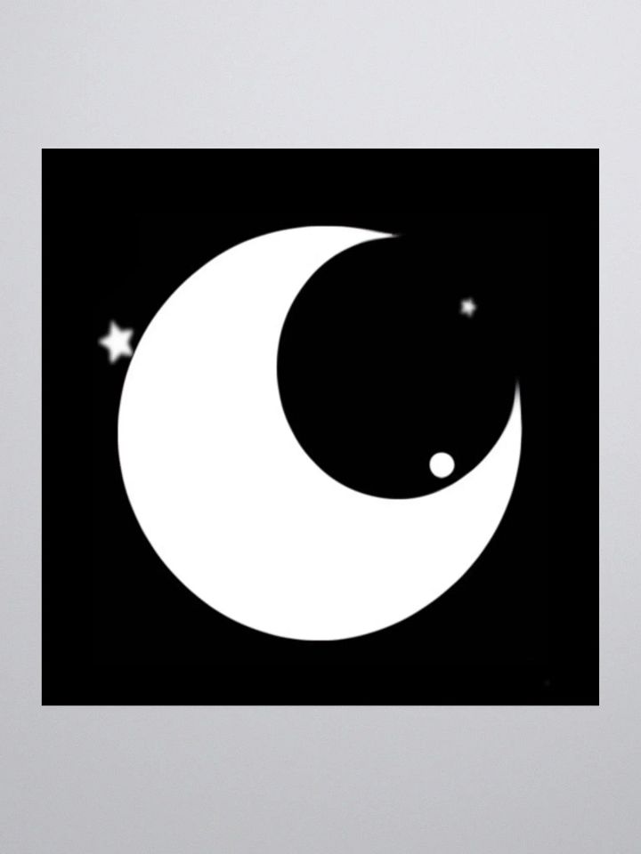 T.Playwright Moon Sticker(?) product image (1)