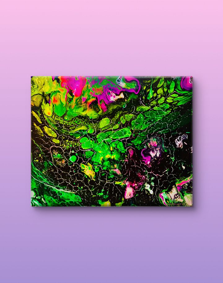 Crackalackin' | Original Canvas Painting product image (1)