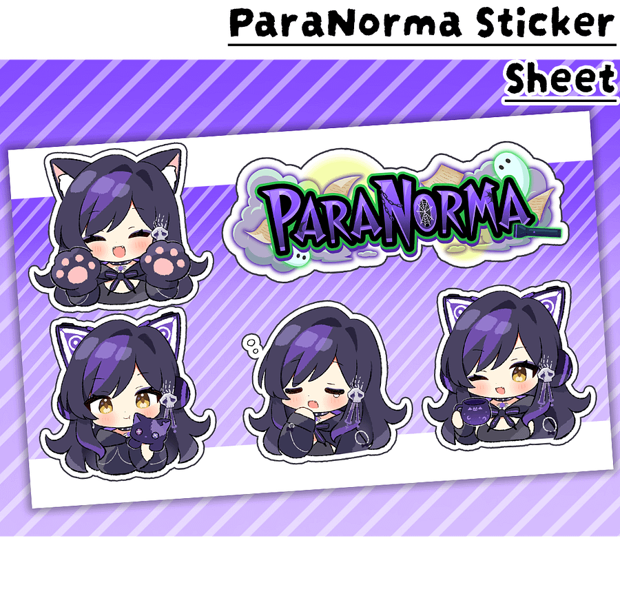 [PREORDER] ParaNorma Sticker Sheet product image (1)