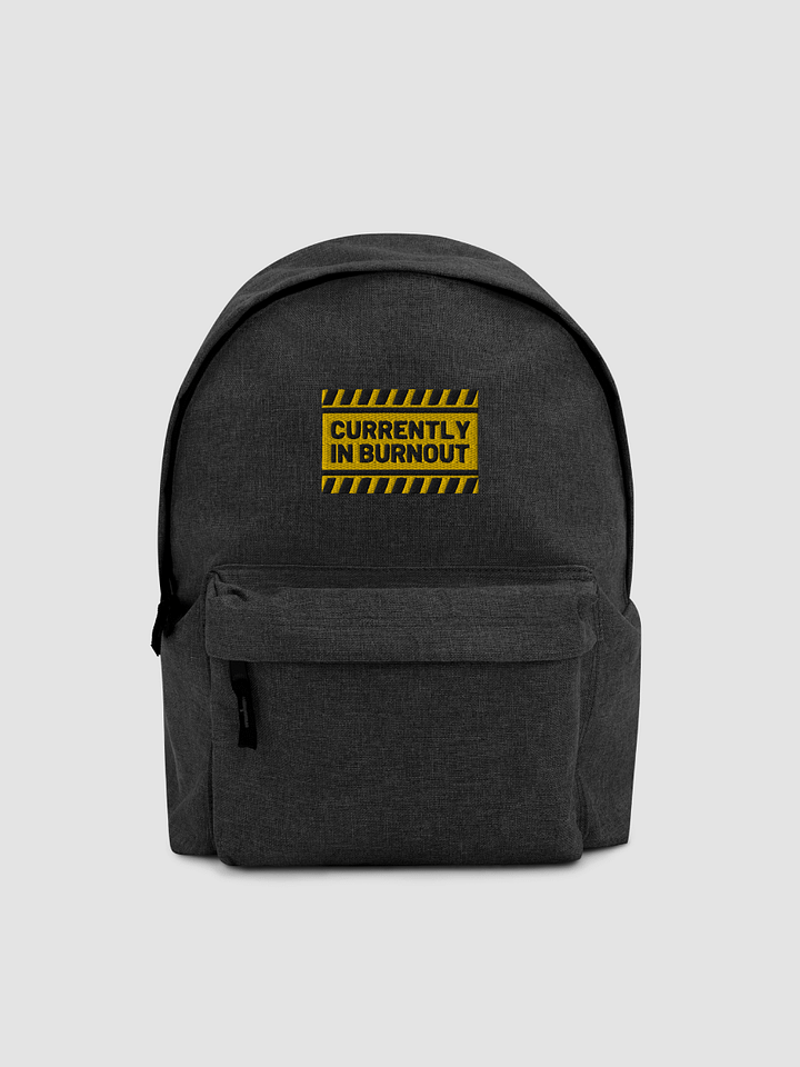 CURRENTLY IN BURNOUT backpack product image (1)