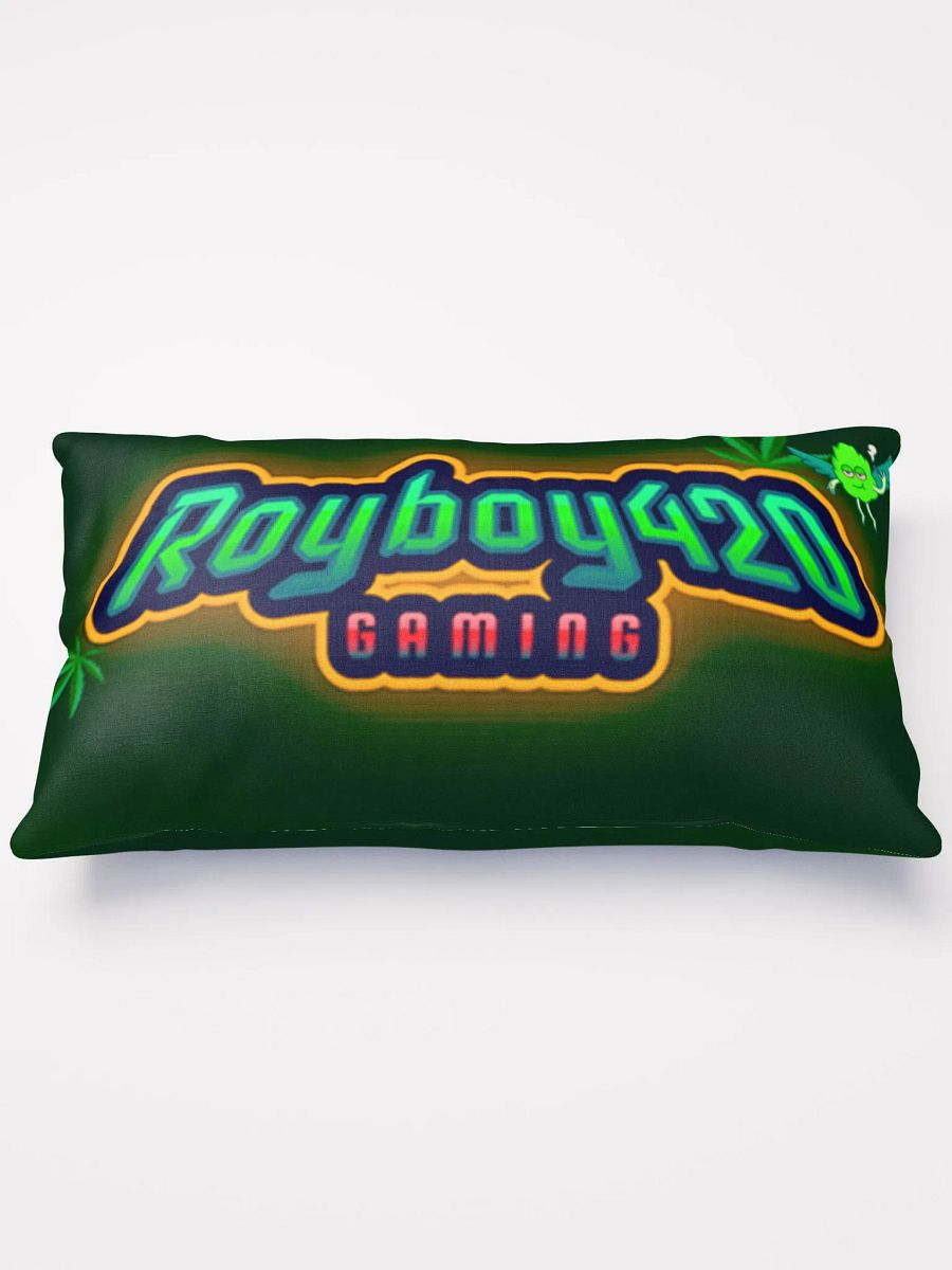 Royboy420 Gaming Throw Pillow product image (1)