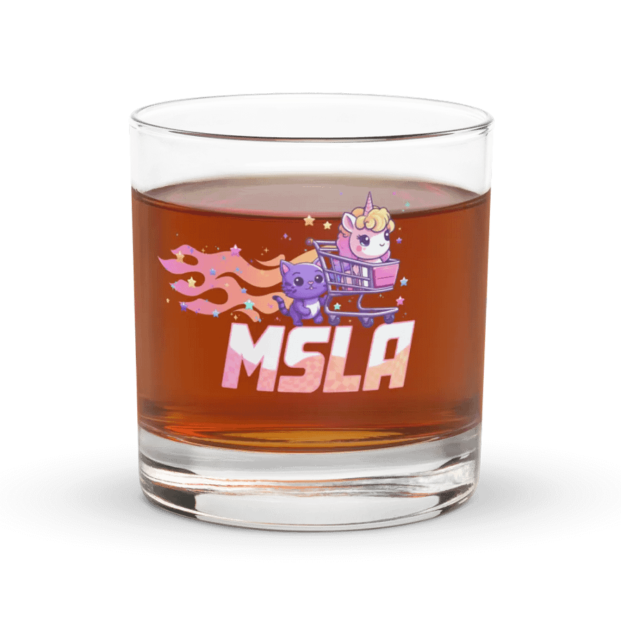 MSLA Sparkle Amigos Rocks Glass product image (8)