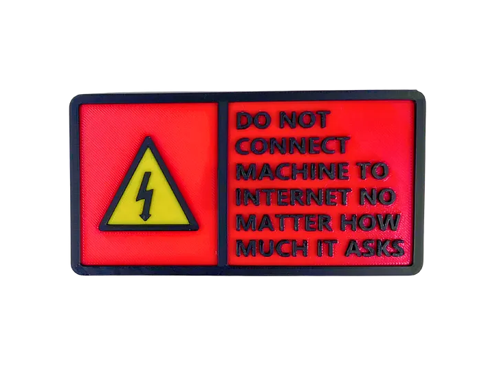 Internet of Sh*t Sign product image (1)