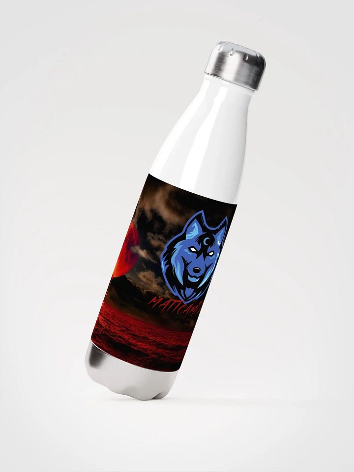 Blood Moon Wolf Water Bottle product image (2)