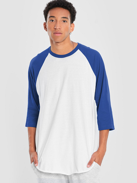 Photo showing Tultex Fine Jersey Raglan Tee