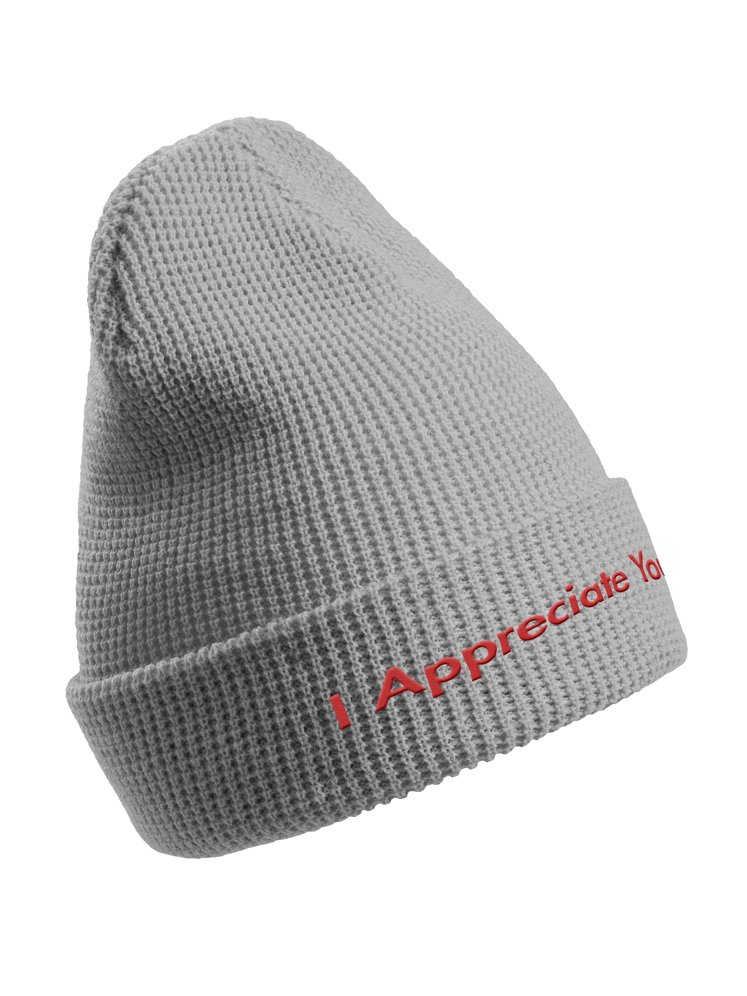 I Appreciate You Waffle Beanie product image (3)