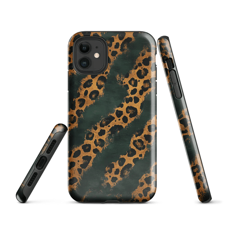 Leopard Emerald Green - Tough Phone Case product image (1)