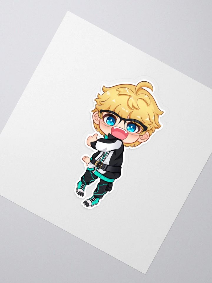 Chibi Duck Vinyl Stickers product image (2)