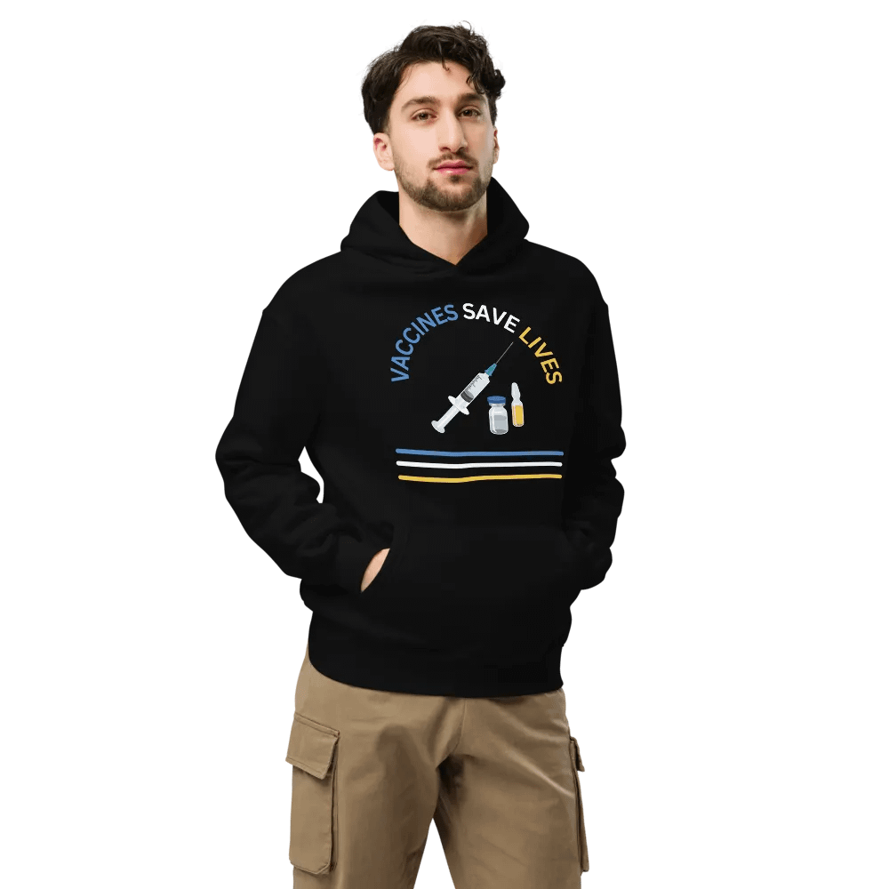 Vaccines Save Lives Oversized Hoodie product image (7)