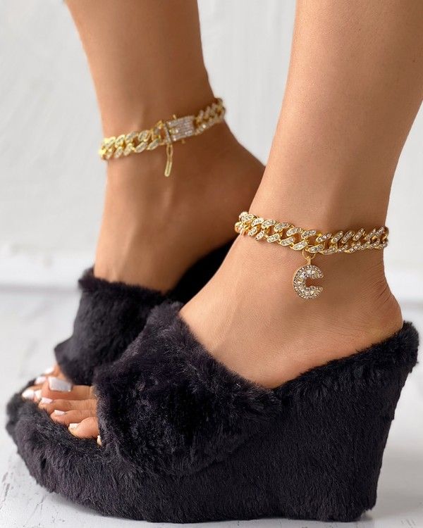 Fuzzy wedges product image (2)