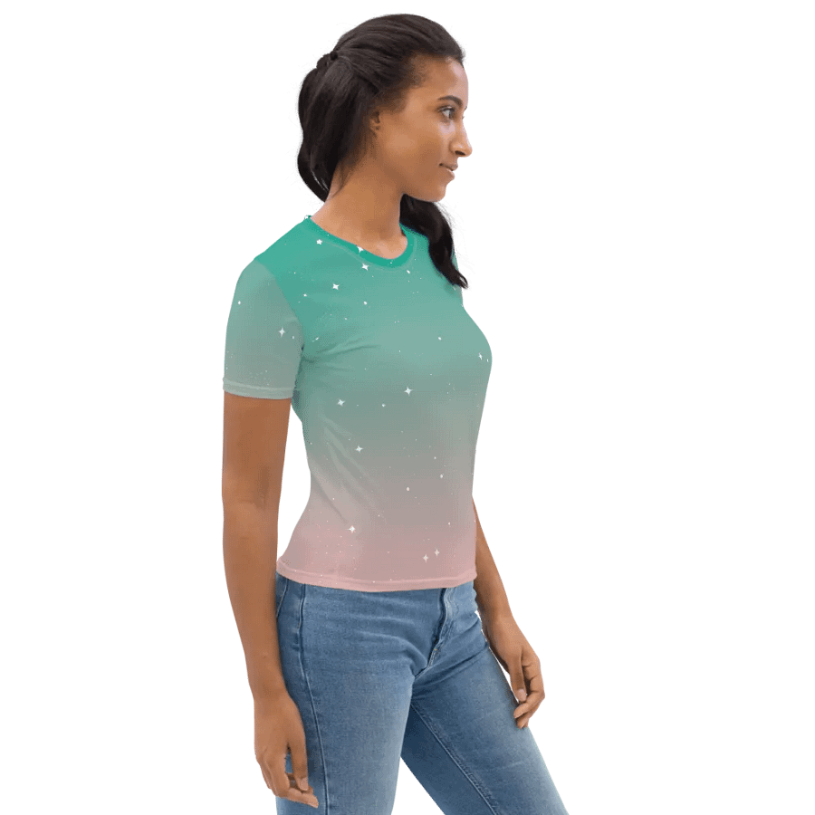 Starry Sky Sunset Women's T-Shirt product image (12)