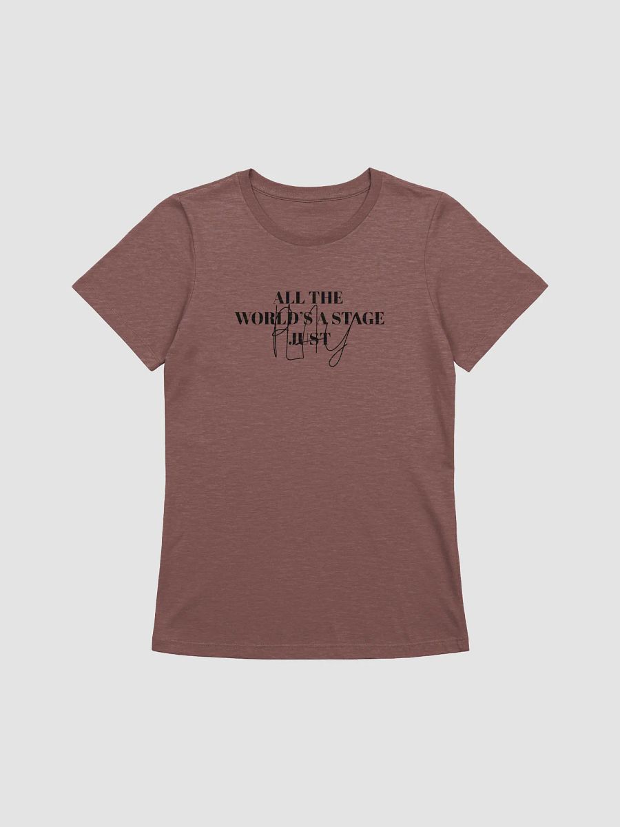 Women's Supersoft Relaxed-fit T-Shirt World Stages Lettering product image (3)